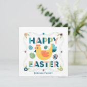 Happy Easter Spring シーズンカード (スタンド正面)