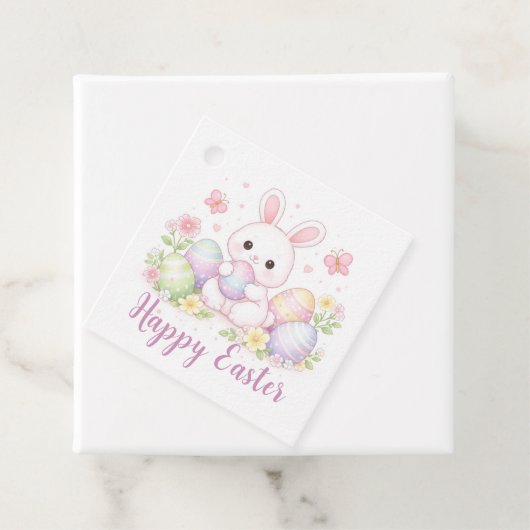 Happy Easter Spring Design - Cute Easter Bunny  フェイバータグ (インサイチュ)