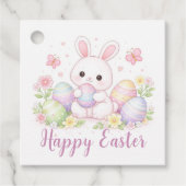 Happy Easter Spring Design - Cute Easter Bunny  フェイバータグ (正面)