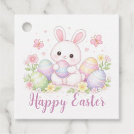 Happy Easter Spring Design - Cute Easter Bunny  フェイバータグ