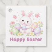 Happy Easter Spring Design - Cute Easter Bunny  フェイバータグ (正面)