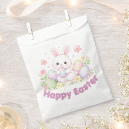 Happy Easter Spring Design - Cute Easter Bunny  フェイバーバッグ