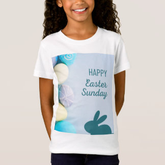 Happy easter sunday design tシャツ