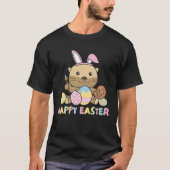 Happy Easter Sweet Otter For Easter With Easter Eg Tシャツ (正面)