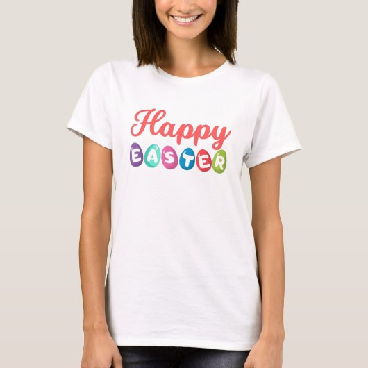 Happy Easter Tシャツ (正面)
