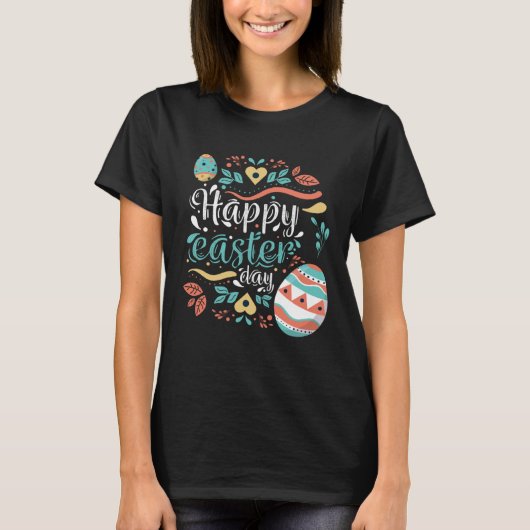 Happy Easter T-Shirt Funny Easter 1 Tシャツ (正面)