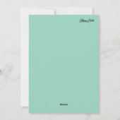 "Happy Easter" Traditional シーズンカード (裏面)