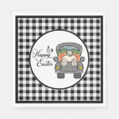 Happy Easter Truck  スタンダードランチョンナプキン (正面)