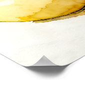 Happy Easter Vintage Bunny Painting an Egg ポスター (角)