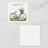 Happy Easter Watercolor Enclosure Card エンクロージャーカード (正面/裏面)