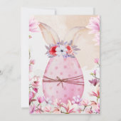 Happy Easter with photo 招待状 (裏面)