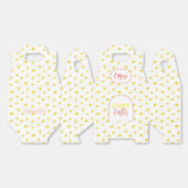 Happy Easter. Yellow Daffodils Spring Modern. フェイバーボックス (見開き)