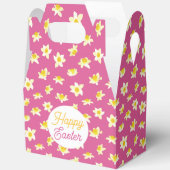 Happy Easter. Yellow Daffodils Spring Modern. フェイバーボックス (見開き)