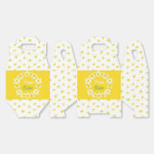 Happy Easter. Yellow Daffodils Spring Modern. フェイバーボックス (見開き)