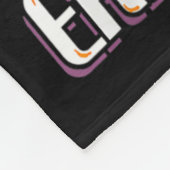 Happy Eastrawr Cute Trex Dinosaur Easter Bunny Egg フリースブランケット (角)