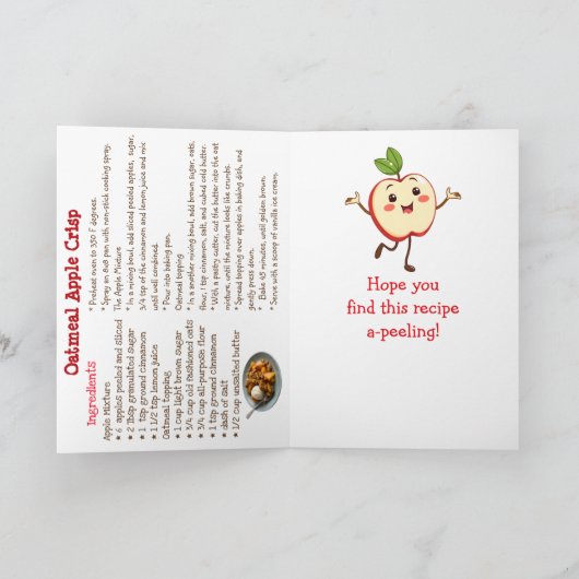 Happy Eat a Red Apple Day! Dec 1st カード (内部)