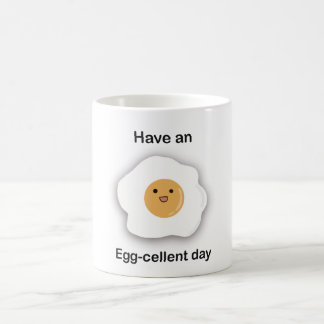 Happy egg-cellent day mug コーヒーマグカップ