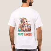 Happy Eggster – ギフト Tシャツ (裏面)