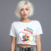 Happy Eggster – 伝統 Tシャツ