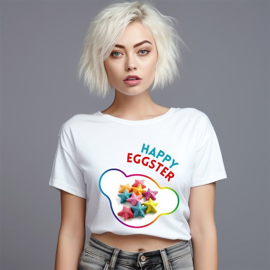 Happy Eggster – 伝統 Tシャツ