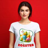 Happy Eggster – 少年 Tシャツ