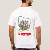 Happy Eggster – 少年 Tシャツ (裏面)
