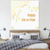 Happy Eid キャンバスプリント (インサイチュ (寝室))