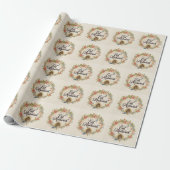 Happy Eid Al-Fitr Mubarak White Wrapping Paper ラッピングペーパー (アンロールド)