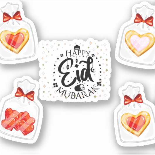 Happy Eid -Eid Adha Mubarak 2022. シール (正面)