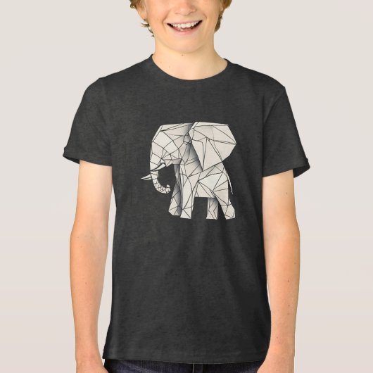 Happy Elephant トライブレンドＴシャツ (正面)