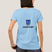 HAPPY/EMOのチーズバーガー Tシャツ (裏面)