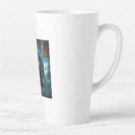 Happy Emoji House カフェラテマグ