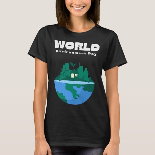 Happy Environment Day Our Planet  1 Tシャツ (正面)