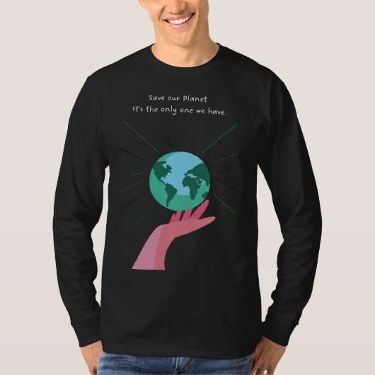 Happy Environment Day Our Planet 2 Tシャツ (正面)