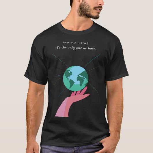 Happy Environment Day Our Planet 2 Tシャツ (正面)