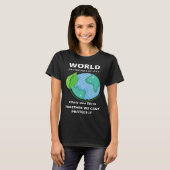 Happy Environment Day Our Planet  35 Tシャツ (正面フル)
