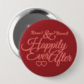 Happy Ever Afterのカスタムボタン 缶バッジ (正面&裏面)