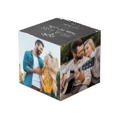 Happy Ever After 結婚's Anniversary石板4写真 フォトキューブ (裏面アングル)