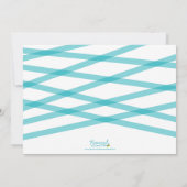 Happy EverythingはっきりしたとScript Holiday Photo シーズンカード (裏面)