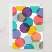 Happy Everythingメリーのタイポグラフィ写真 シーズンカード (裏面)