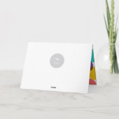 Happy Everythingメリーのタイポグラフィ写真 シーズンカード (裏面)