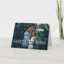 Happy Everythingレトロアールデコ写真 シーズンカード