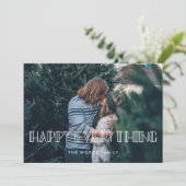 Happy Everythingレトロアールデコ写真 シーズンカード (スタンド正面)