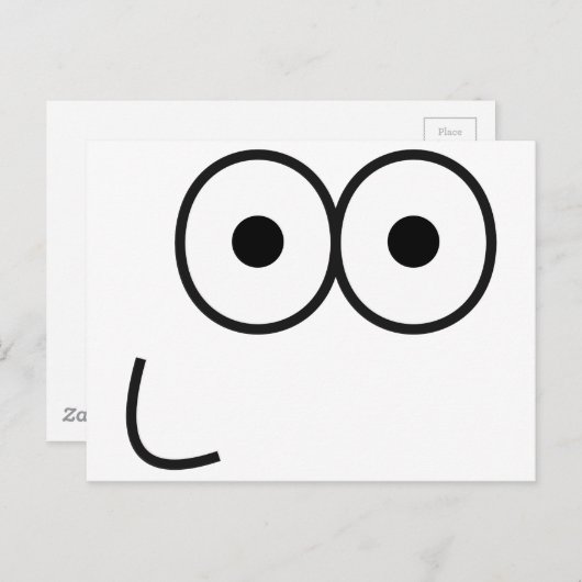 Happy Eyes and Mouth – はがき (正面/裏面)