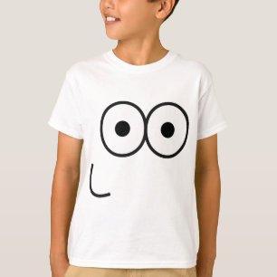 Happy Eyes and Mouth – キッズTシャツ Tシャツ
