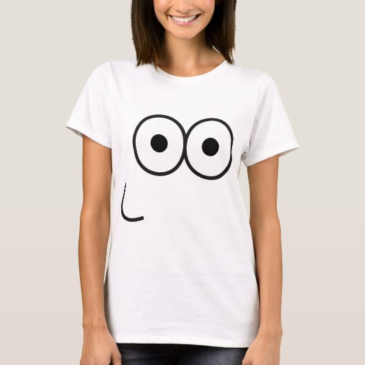 Happy Eyes and Mouth - Tシャツ (正面)