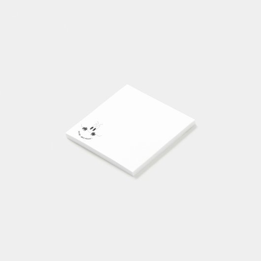 Happy Eyes Funny Sticky Notes ポストイット (アングル)