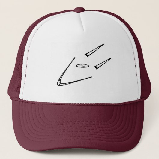 happy Face氏 キャップ (正面)