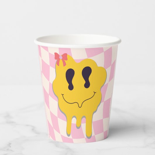 happy face 紙コップ (裏面)