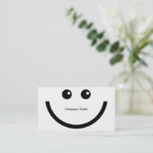 happy Face、Company会社名 名刺 (スタンド正面)